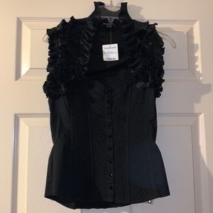 COPY - Bebe pleated top S